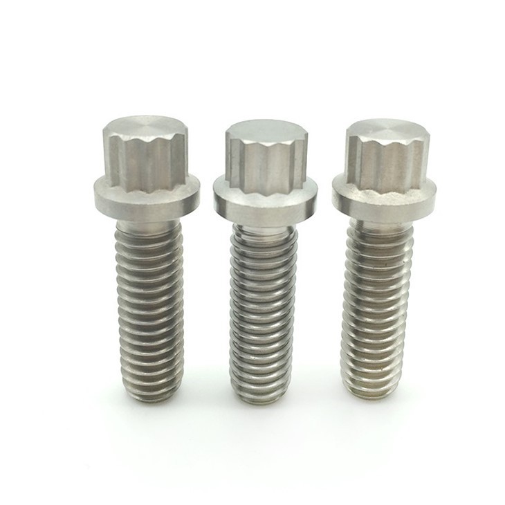 GR3 Titanium Flange Bolts