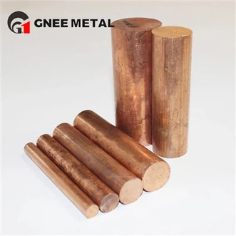 접지된 순수 구리 막대