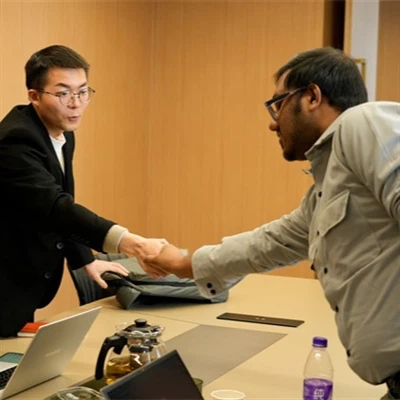 인도 고객 방문: C12200 구리 튜브에 대한 연간 공급 계약 체결